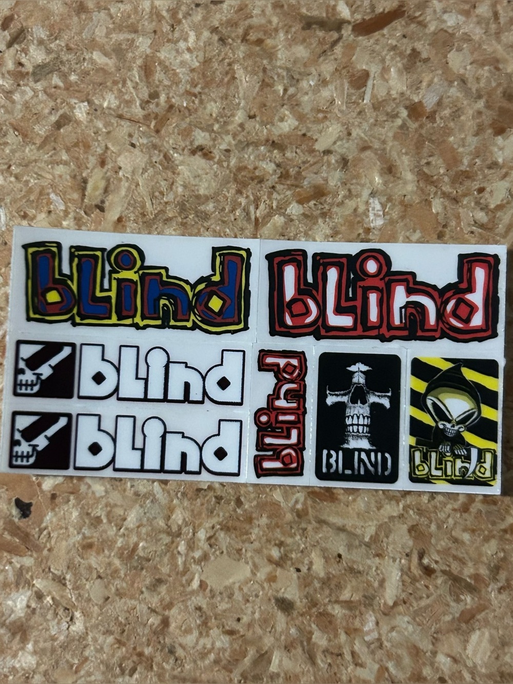 Blind Tech Deck 96mm "Headphones" Ronnie Creager Rare Fingerboard With Stickers - Picture 5 of 7